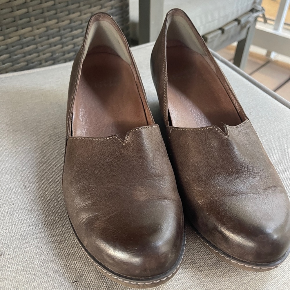 Dansko Liliana wedge women brown size 39